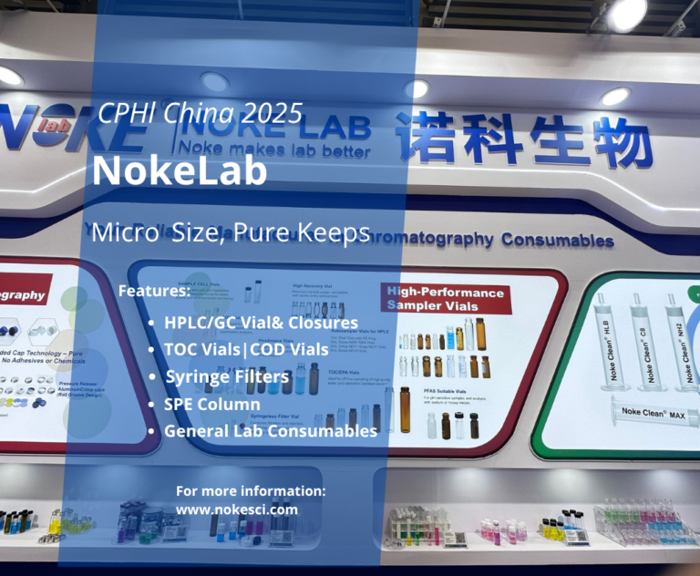 CPHI China 2025 | NokeLab Booth W5G70 | June 24–26