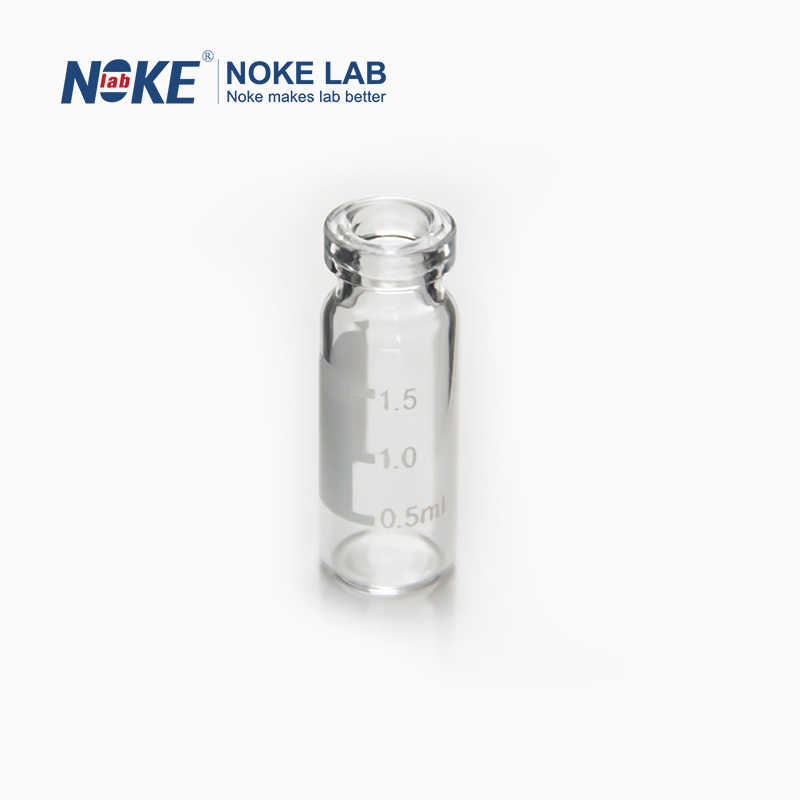 2 mL Clear Glass 11 mm Crimp Top Vial, Type 1 Borosilicate Glass