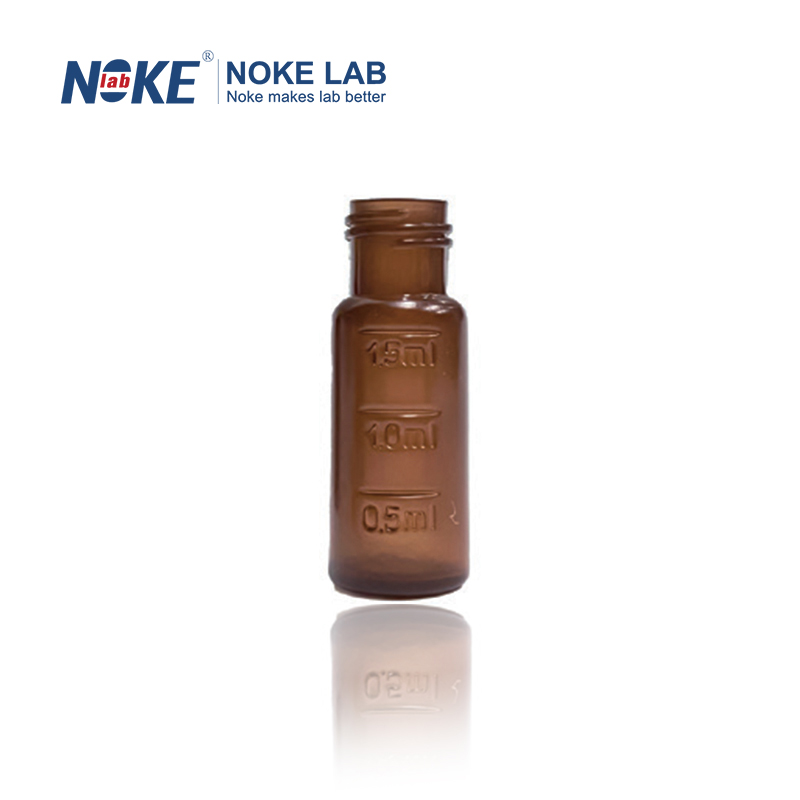 9 mm Polypropylene Screw Thread Vial, Amber