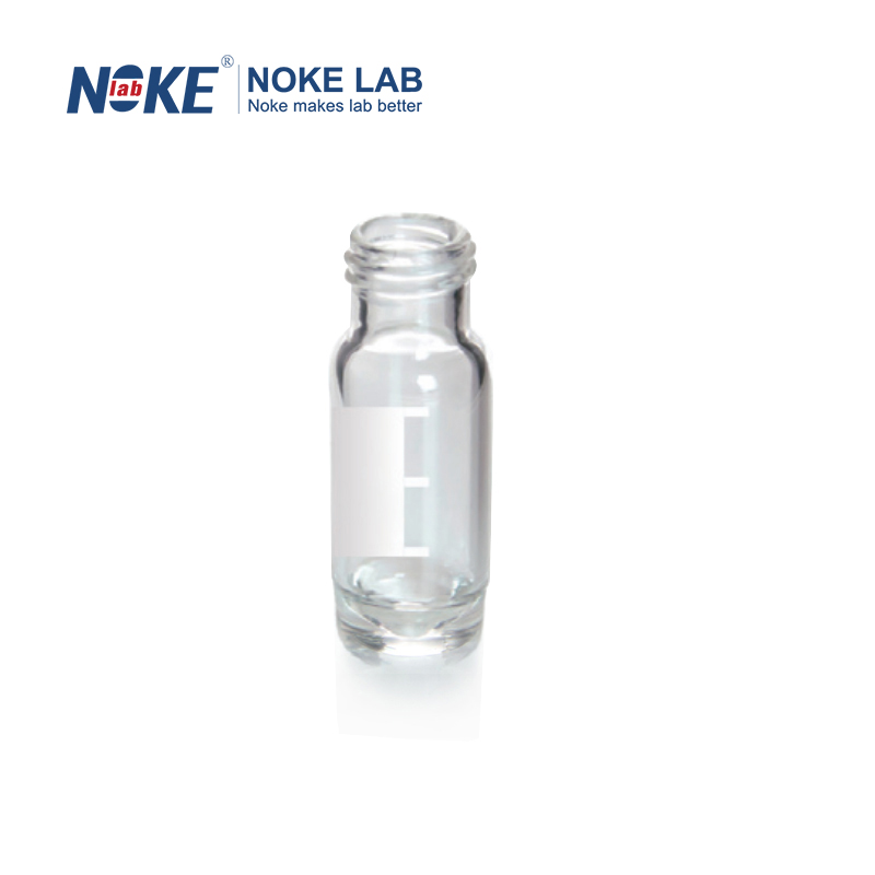 9mm (1.3mL) Clear Glass Vial, High Recovery, Screw Top, 30µL Reservoir