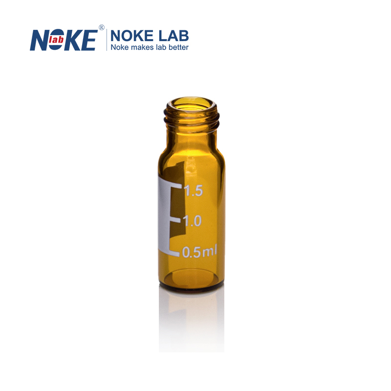 2mL Amber Screw Top Vial, 9mm Thread, Type 1 Borosilicate Glass