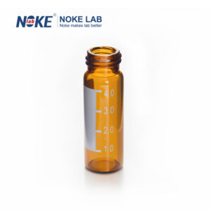 4 mL Amber Glass Screw Vial, 13-425 Thread, Type 1 Borosilicate Glass