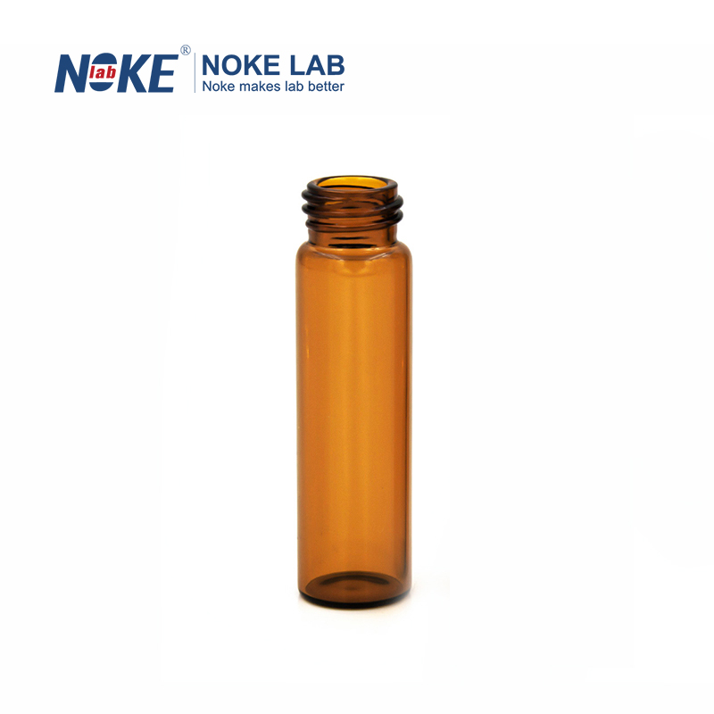 8 mL Amber Glass Screw Vial, 15-425 Thread